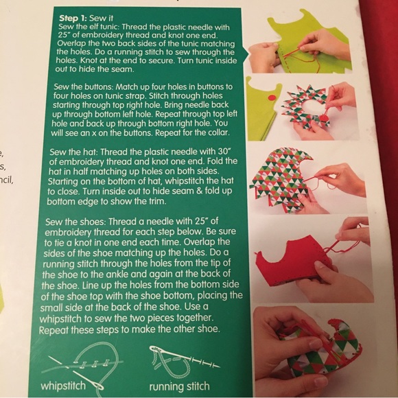 NIB* Make Your Own Elf Outfit - Picture 4 of 7